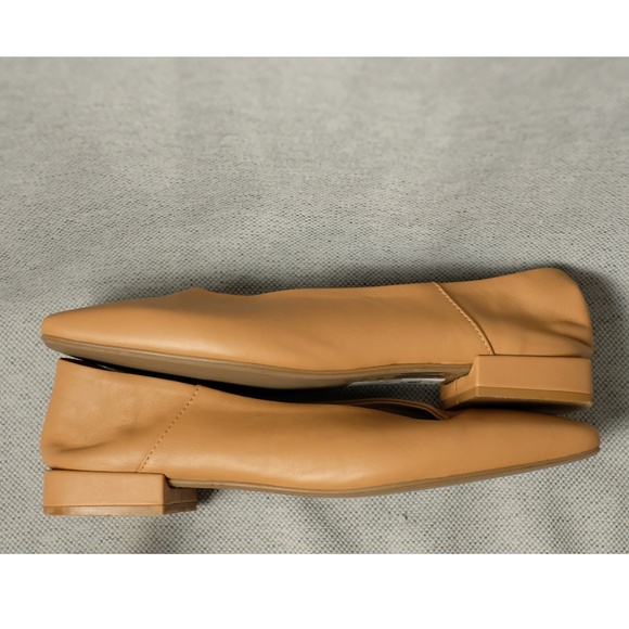Minelli Fanye Beige Square Toe Ballet Flats - Picture 4 of 7